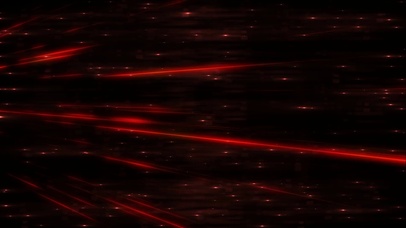 唯美红色线条粒子