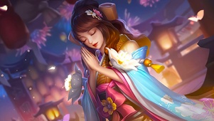 祈福少女