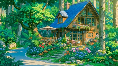 林间小屋