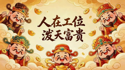 人在工位 泼天富贵