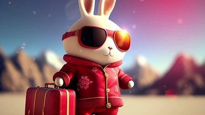 回家过年的小可爱