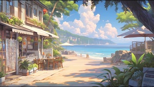 海边小镇