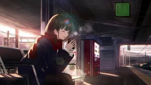 地铁温馨美少女