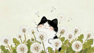 蒲公英猫咪