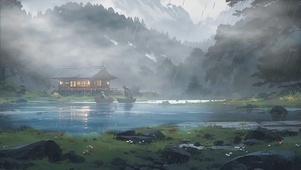 雨幕