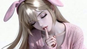 可爱兔女郎
