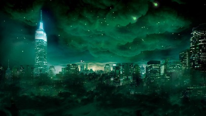 唯美城市之光护眼