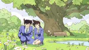 名侦探柯南工藤新一毛利兰