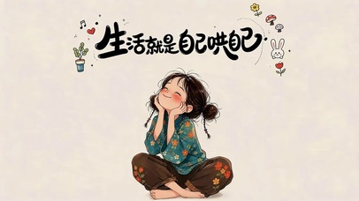 生活就是自己哄自己