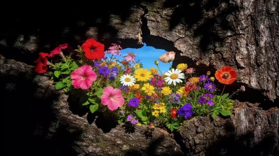 枯木生繁花