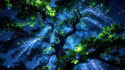 流光神秘之树