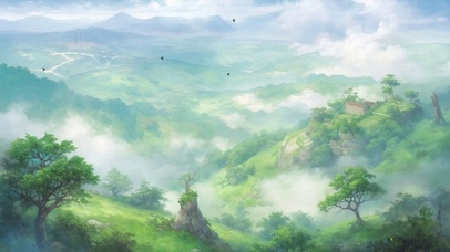 清新绿色护眼壁纸