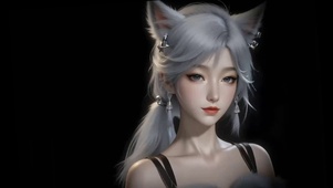 白狐银月