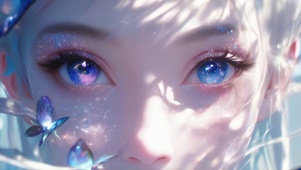眼里有星星