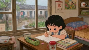 雨天沉浸学习