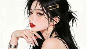 长发女孩