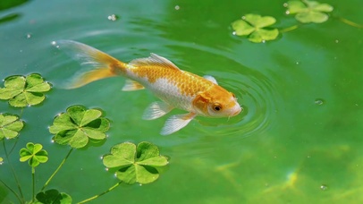 锦鲤幸运草