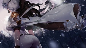 女孩背影