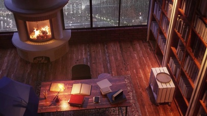 雨夜安静的学习