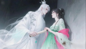 偷拿仙君画卷被发现的小仙女
