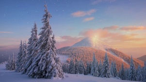 唯美雪景