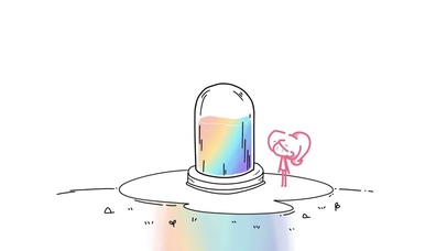 彩虹液体
