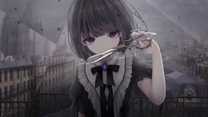 高冷女仆少女