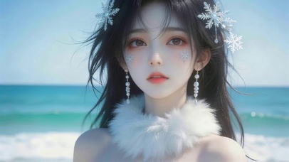 治愈可爱女孩