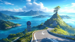湖泊群岛公路