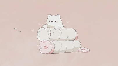 赏蝶小熊