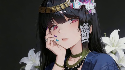 百合花女孩