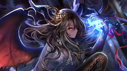 恶魔小龙女萌妹子