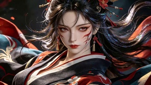 墨绯红颜