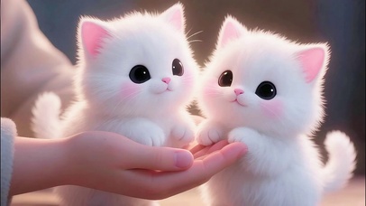 超萌疗愈-找主人撒娇的小奶猫