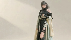 酷飒国风二次元美少女