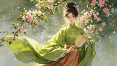 治愈古风女孩