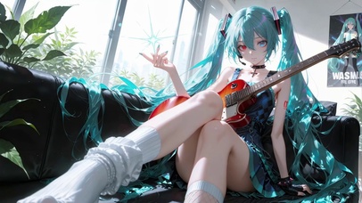 双马可爱尾萝莉