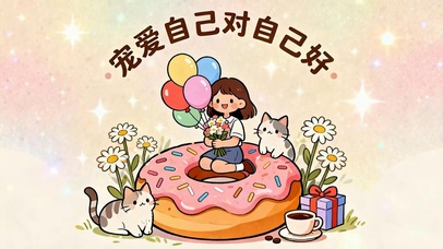 宠爱自己对自己好