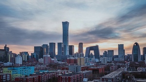 城市延时夜景