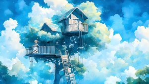 插画小清新AI