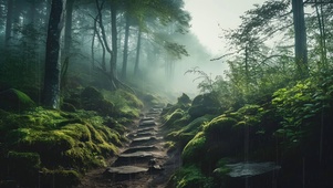 山中小雨·4K
