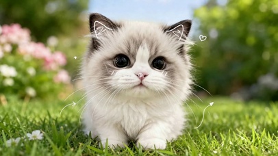 软萌可爱布偶小猫咪