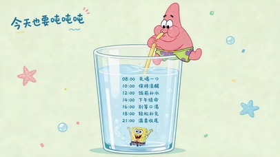 吨吨喝水