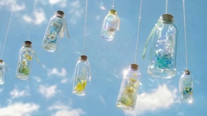晴空漂流瓶风铃