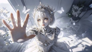 治愈引蝶美女