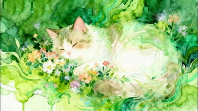 护眼小清新猫咪