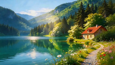 湖畔山居