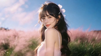 粉黛云间少女
