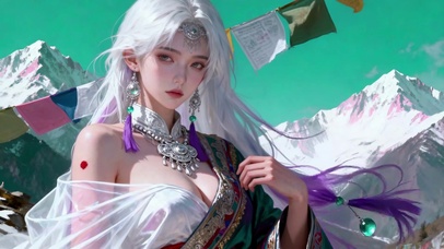 雪山灵韵女神