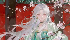 桃花女孩
